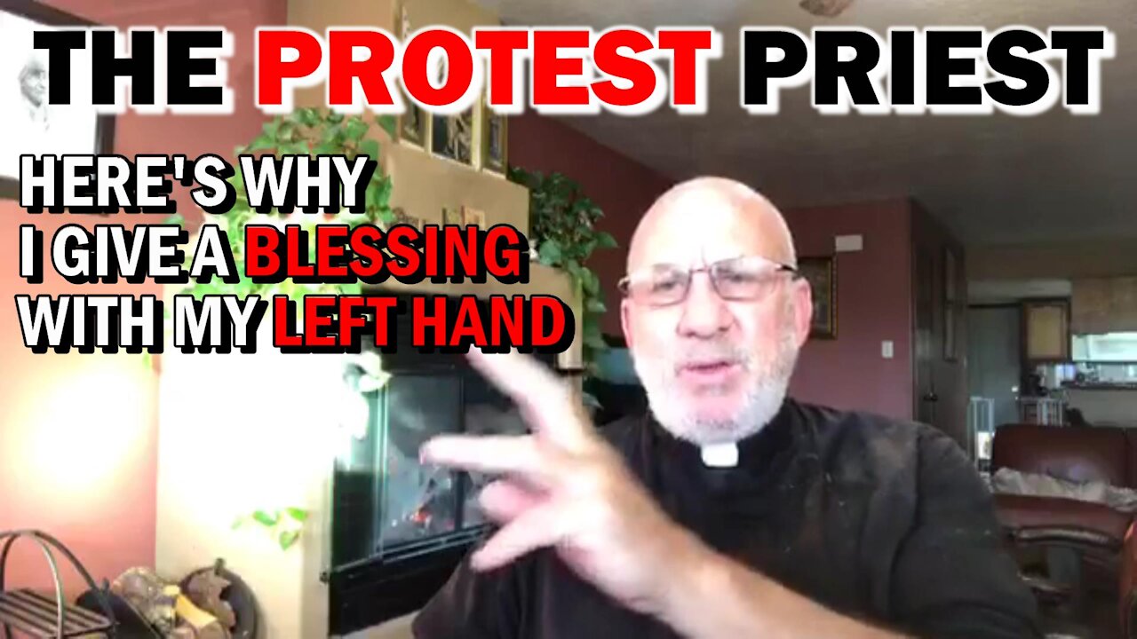 WHY I GIVE MY BLESSING WITH MY LEFT HAND | Fr. Imbarrato Live - Jan. 17th, 2021