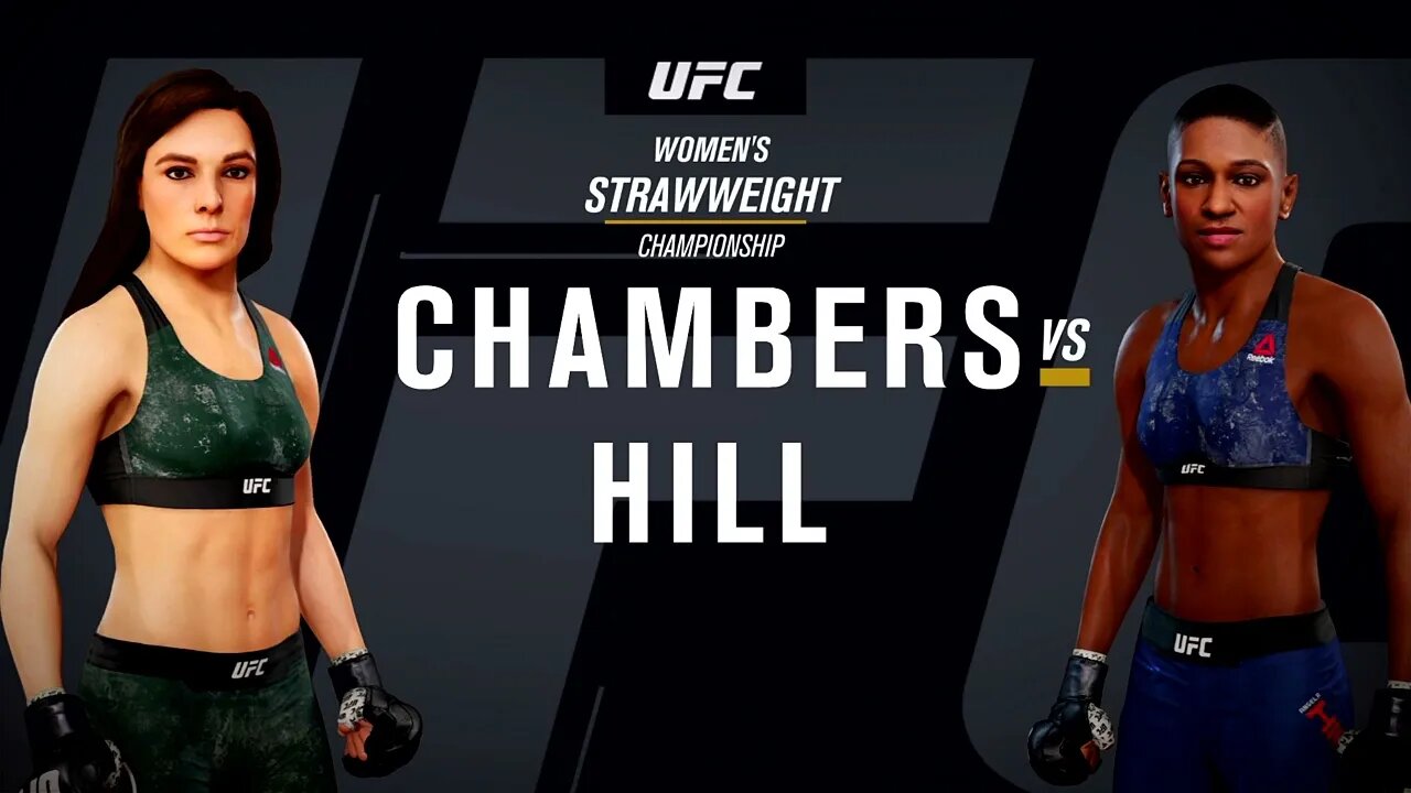 EA Sports UFC 3 Gameplay Angela Hill vs Alex Chambers