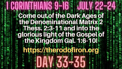 1 Cor. 13. Question 13; “Is there any other gift as important as Salvation and The Rod of Iron?”