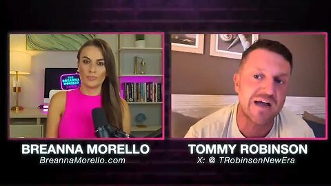Tommy Robinson Interviewed By Breanna Morello