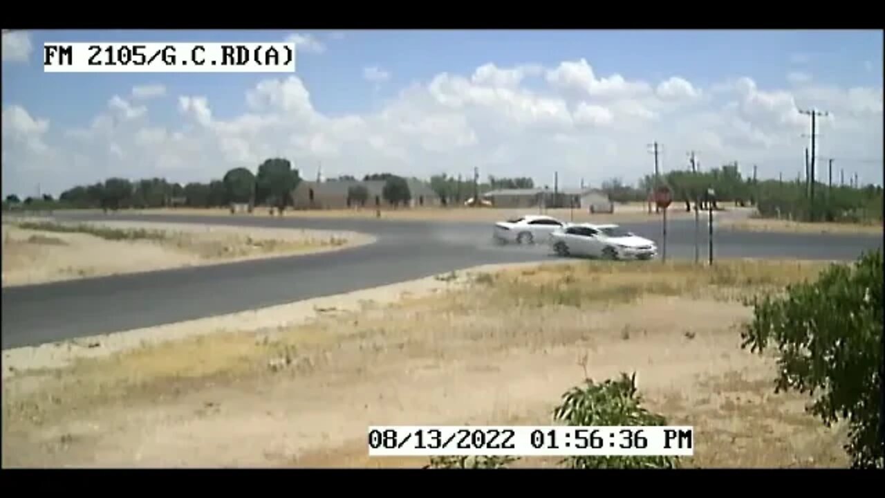2105 and Grape Creek Live Crash