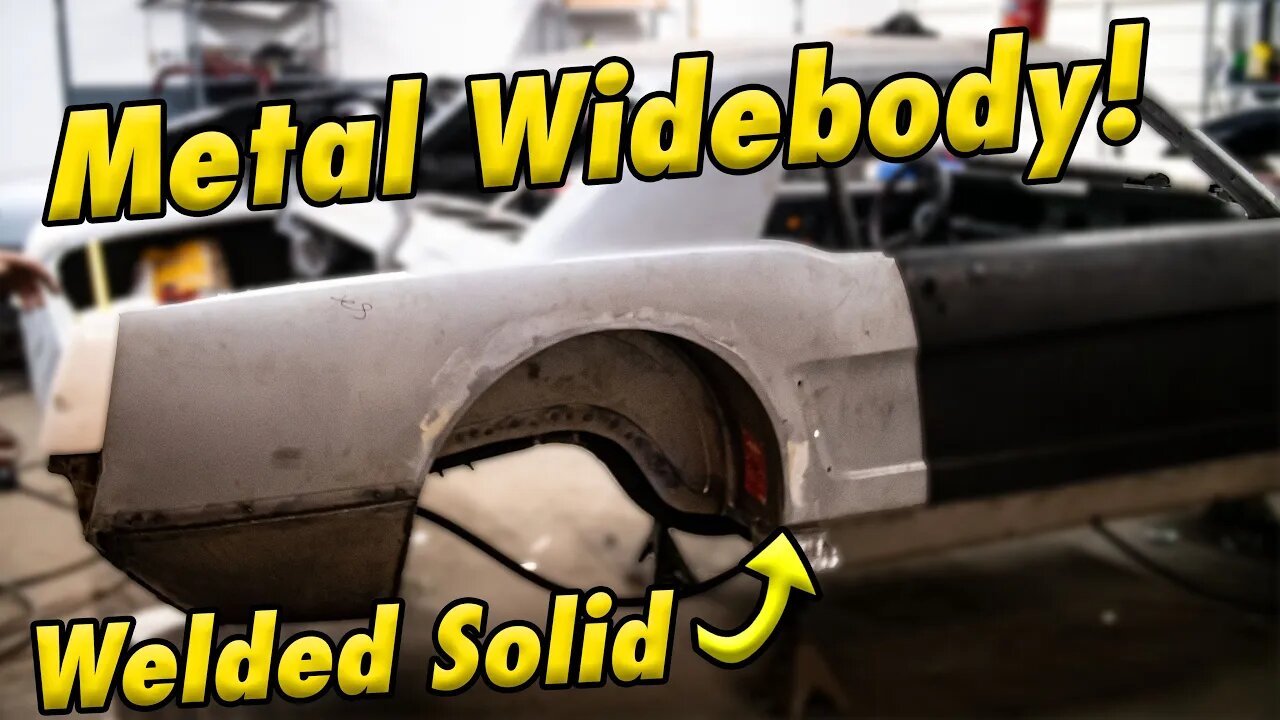 The Proper Way To do a Widebody install | Vtuned's 1965 Ford Mustang