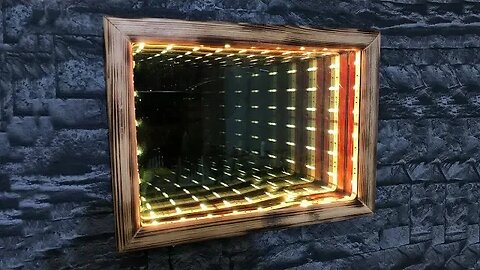 DIY Illusion Infinity Mirror!