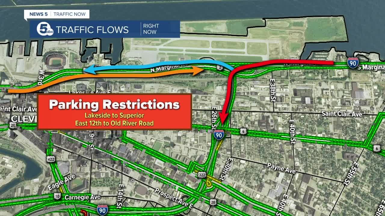 Cleveland announces road closures, parking restrictions ahead of NFL Draft