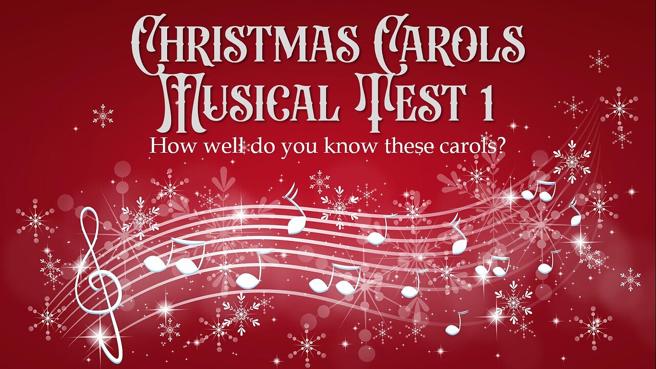 Christmas Carols Musical Test