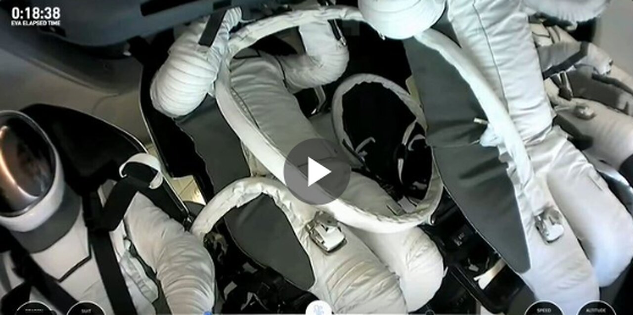 DRAGON CAPSULE VENTS AHEAD OF POLARIS DAWN SPACEWALK...