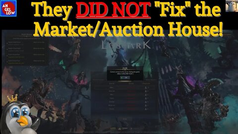 Ok...Auction House is "NOT" Fixed! Ya try to give probs to AGS then this happens...