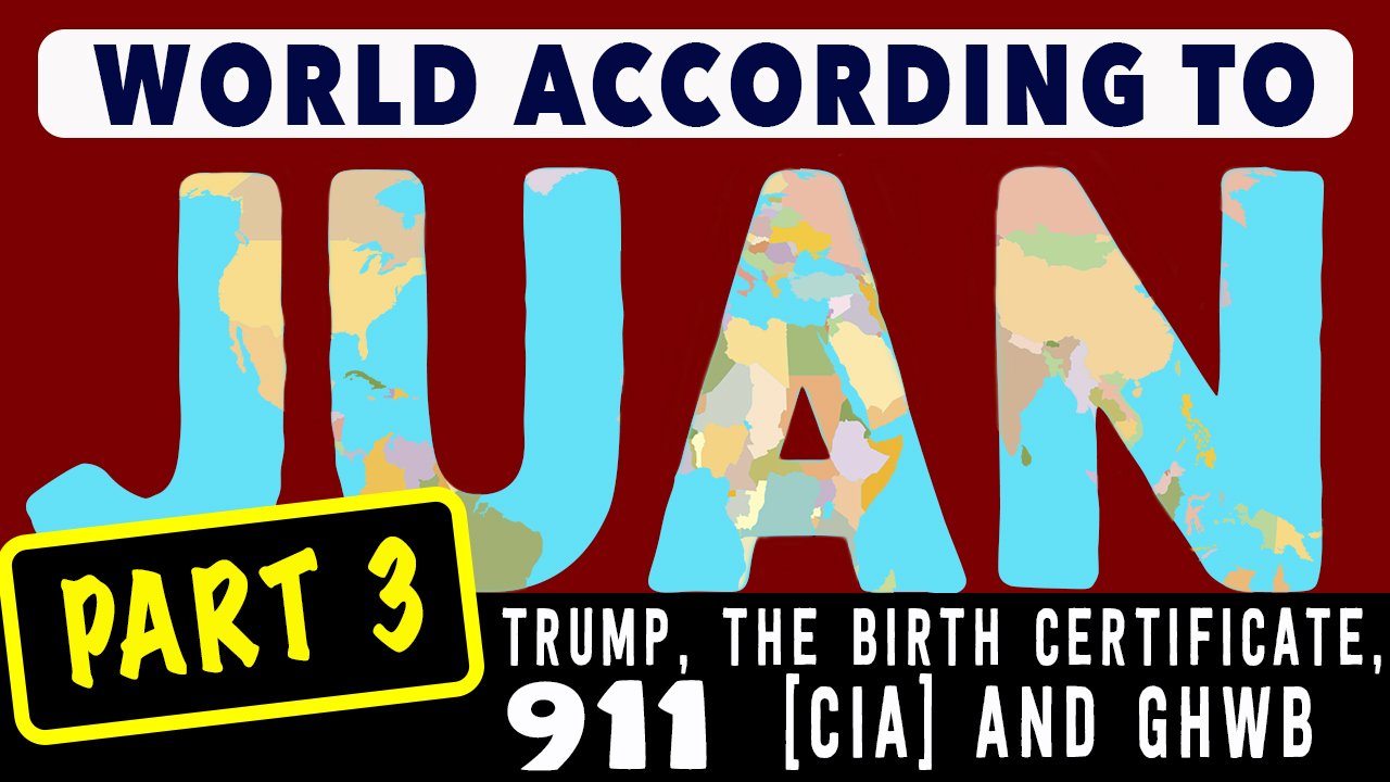 World According to Juan: Trump, Birth Certificate, Loretta Fuddy, [C_A]