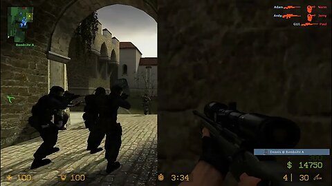 Counter Strike Source Piranesi Bots #19 Only Sniper Rifles