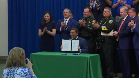 DeSantis signs 'anti-riot' bill into law while Democrats denounce measure