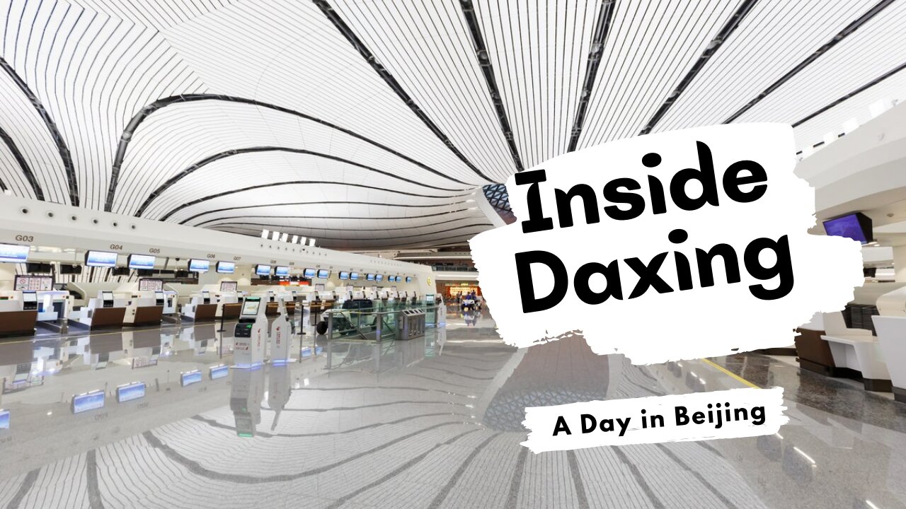 BEIJING DAXING AIRPORT|inside tour|