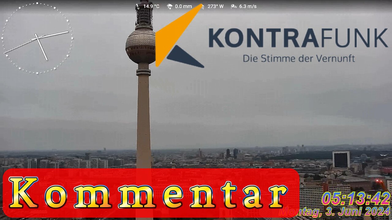 Kontrafunk aktuell vom 03.06.2024 - Der Kommentar Ines Taraschonnek #news, #habeck, #scholz