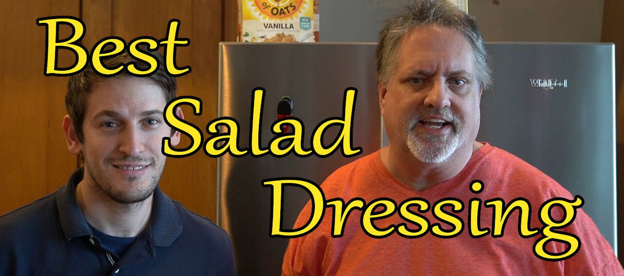 How To Make the Best Oil and Vinegar Salad Dressing - With Blooper