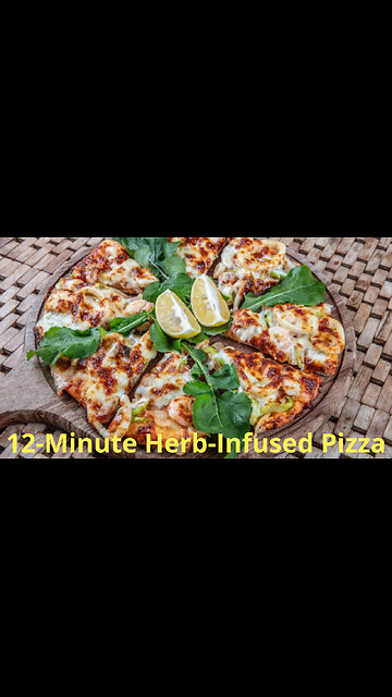 Herb-Infused Fish Pizza Elevate Your Dinner Game in Just 12 Minutes