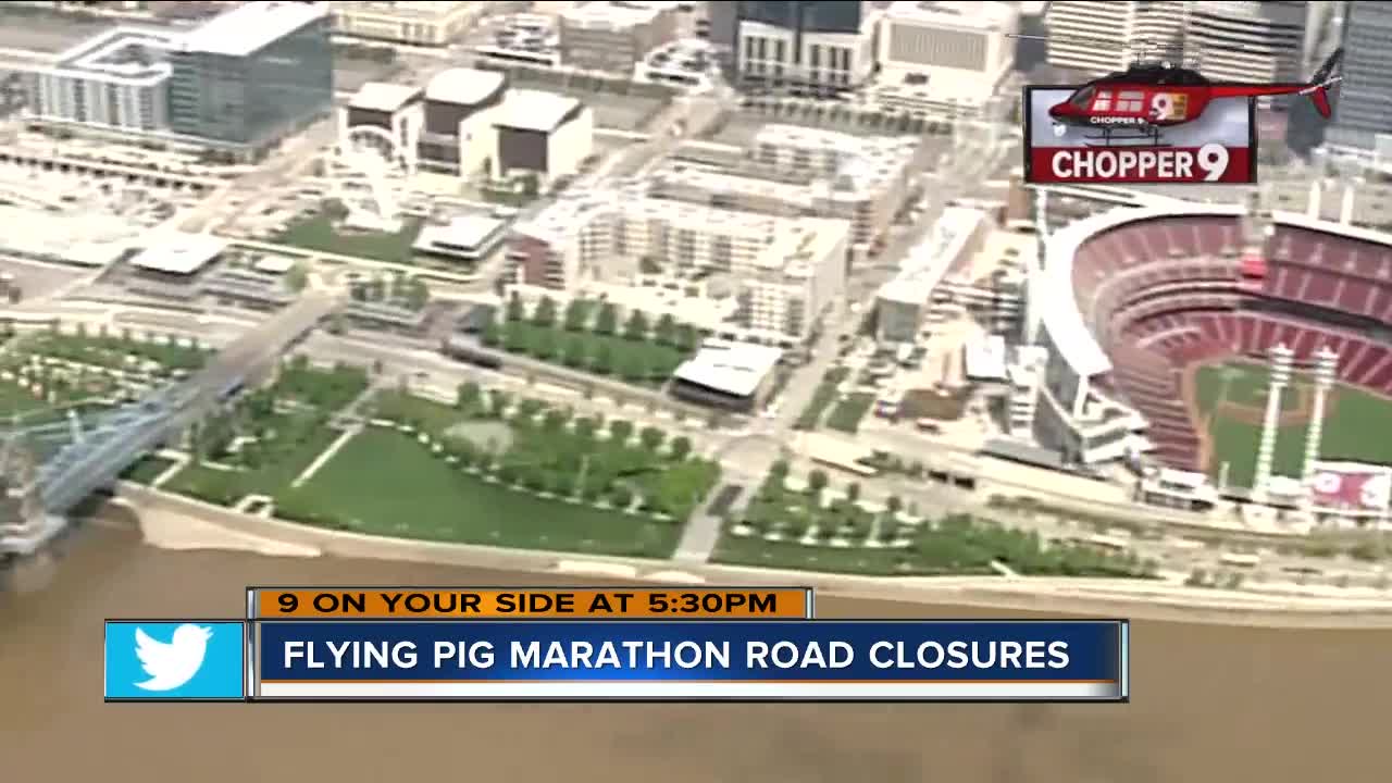 Here are the roads to avoid during Flying Pig Marathon weekend