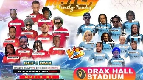 Fans share their views as they await dancehall entertainer football match 😆 (must watch)