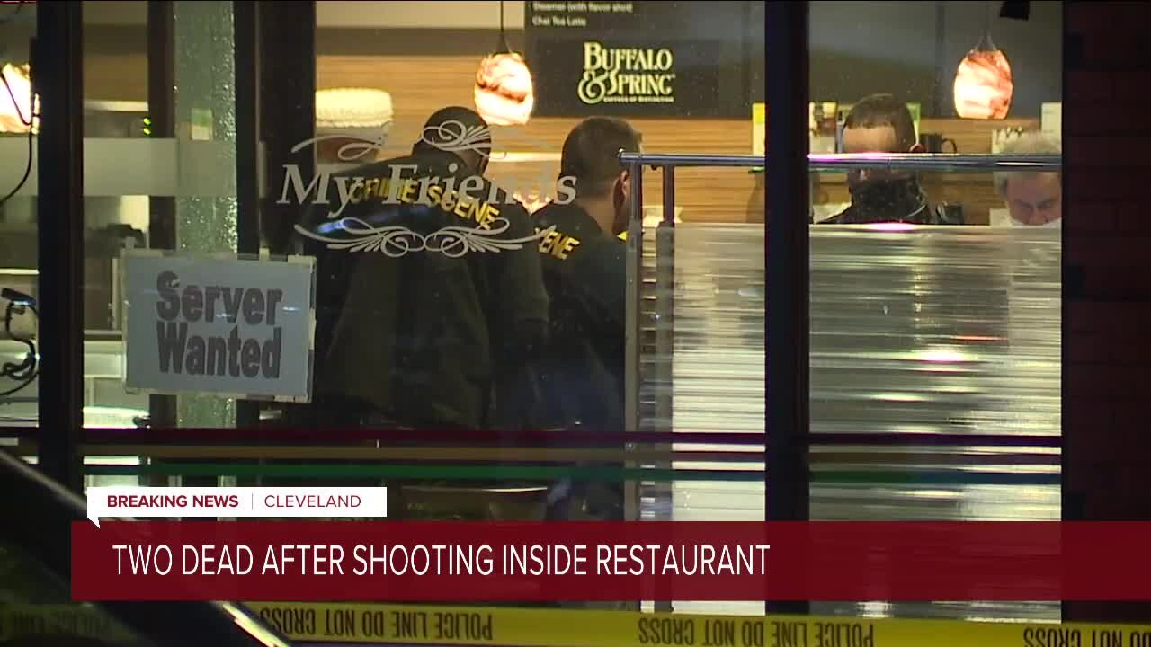 2 people killed after shooting at My Friends Restaurant in Cleveland