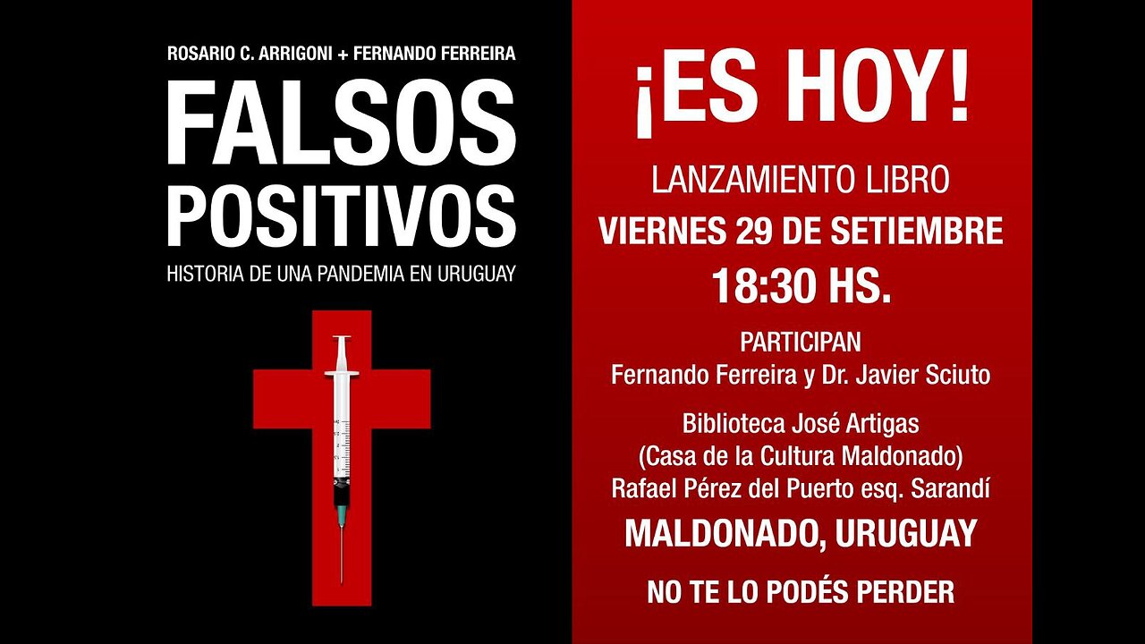 Presentación libro Falsos Positivos en Maldonado (29/09/23)