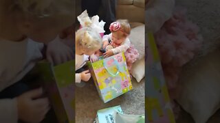 1st Birthday Sister Helps