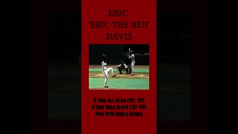 Eric "Eric the Red" Davis smacking 3 homers vs Phillies