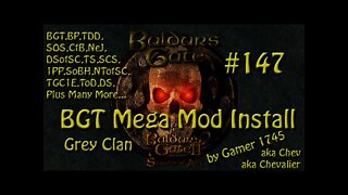 Let's Play Baldur's Gate Trilogy Mega Mod Part 147 - Grey Clan