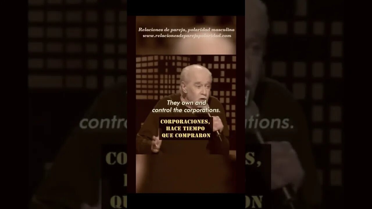 George Carlin nos habla de la decadencia de la educación