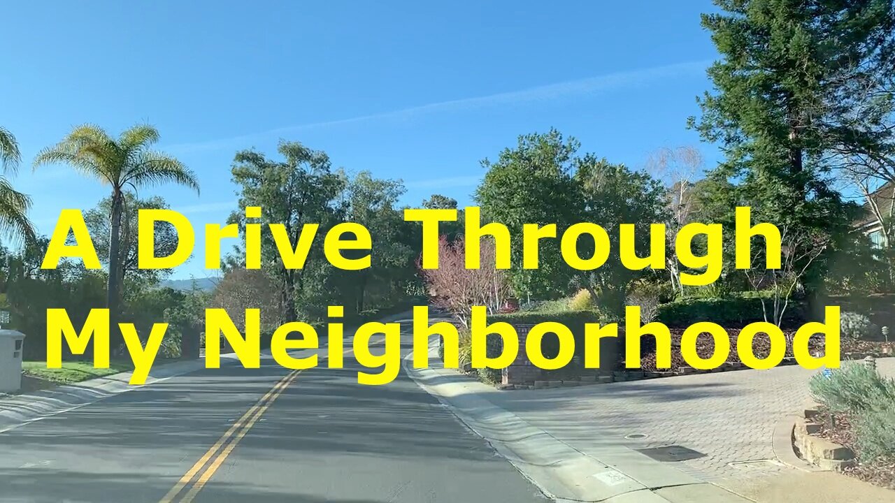 Driving Through My Neighborhood