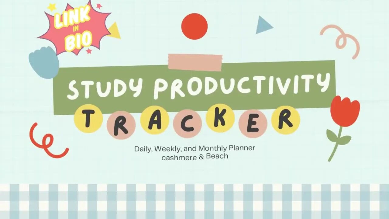 How to keep track of your daily schedule #productivity #study