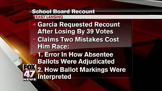 East Lansing Board recount