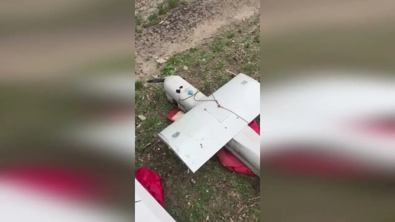 Paratroopers shot down another Russian UAV "Orlan-10"