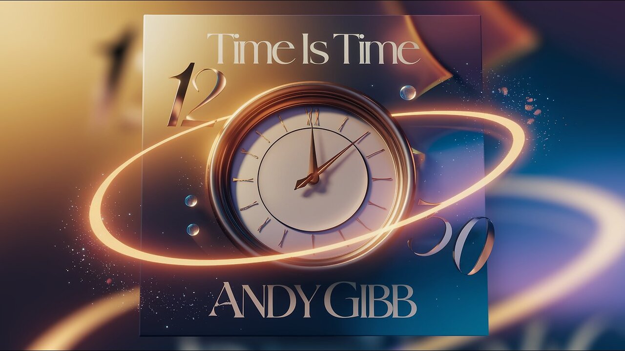 Time Is Time by Andy Gibb (AI Cover)