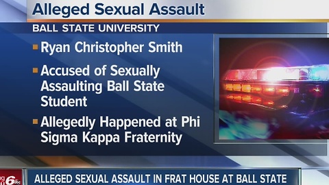 Woman assaulted at Ball State frat house, according to police