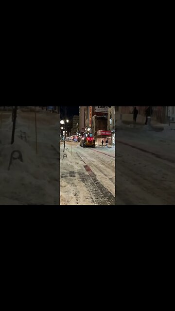 Montréal Snow Removal Operation