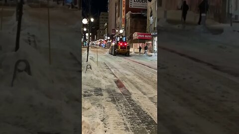 Montréal Snow Removal Operation