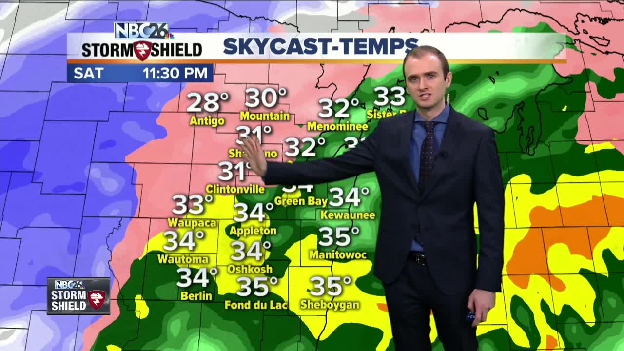 Gino Recchia NBC26 Storm Shield Weather Forecast