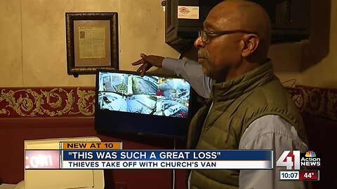 Van used to take children to services stolen from Martin City church