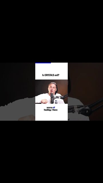 Is CRYSTALS evil 👿⁉️ #Shorts #leondupreez #prophetic