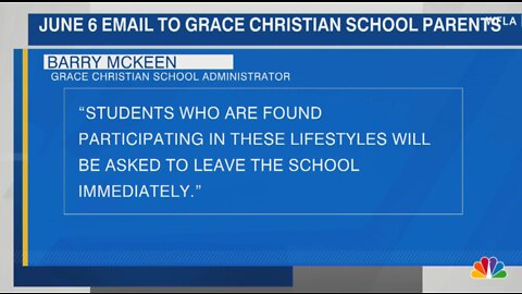Florida Christian school will refer to students by bio gender and ask gay and transgender to leave