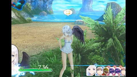 Lets play Shining Ark (PSP) English P14 and now she has a swimsuit