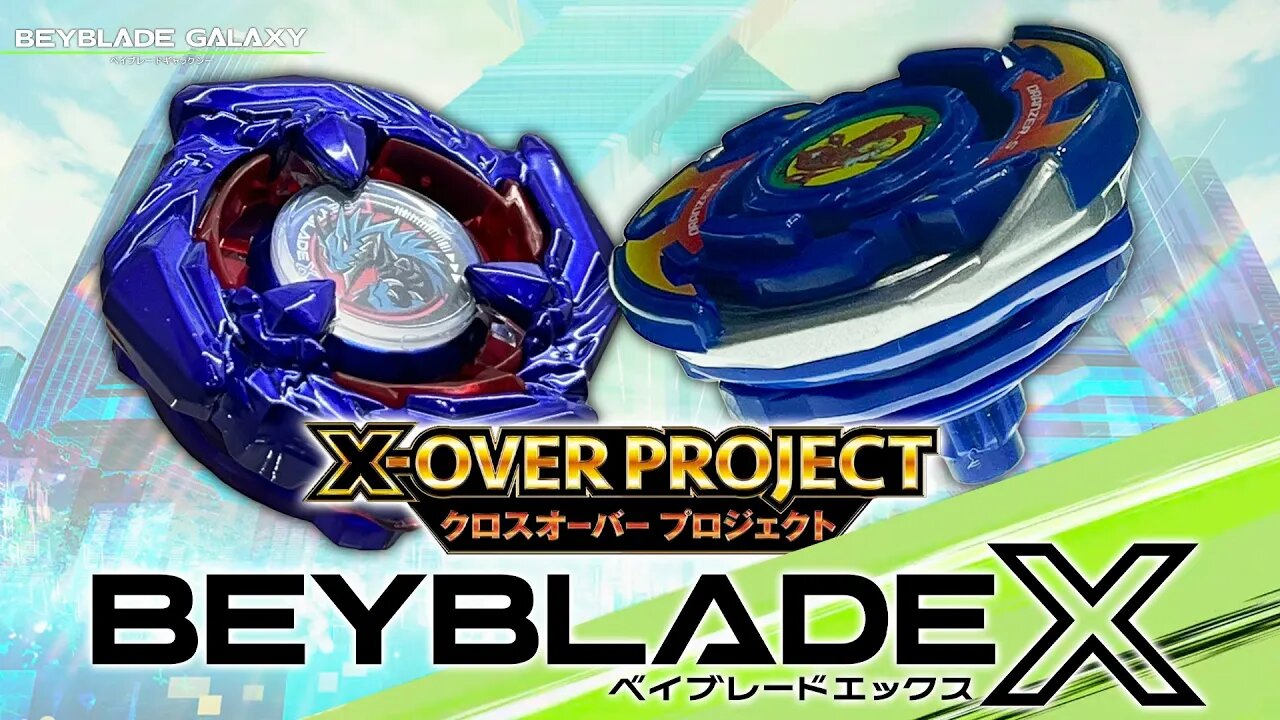 PROJETO X-OVER E O BELÍSSIMO COBALT DRAKE - BEYBLADE X