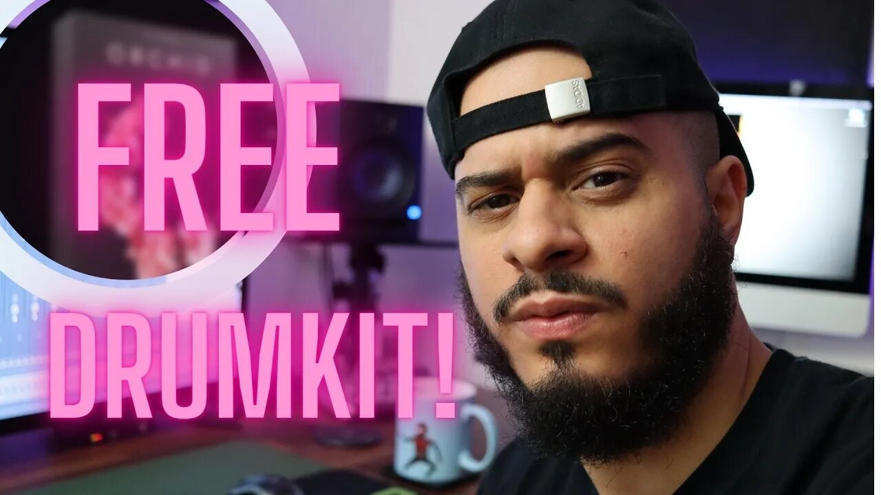 CYMATICS FREE DRUMKIT! (making a beat from scratch in FL STUDIO) Producer Vlog