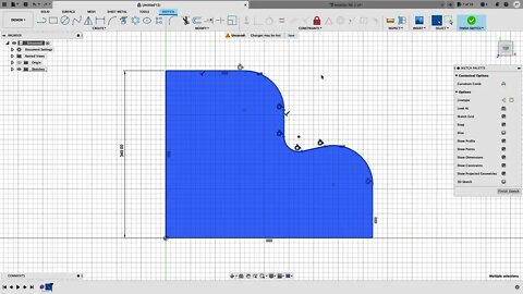 (Part.20) 2D Sketching (Sketch Scale & Window). Fusion 360 for the absolute beginner help series.