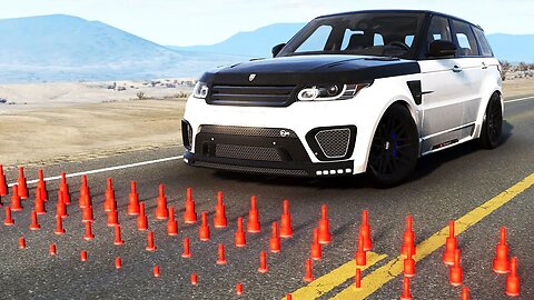 One Car vs Everything - BeamNG Drive - RANGE ROVER - Tribute Special