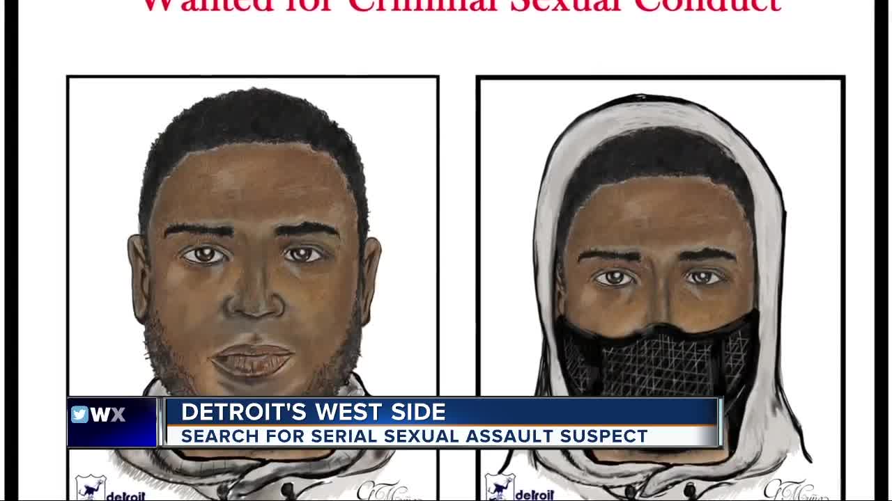 Police: Man wanted for multiple criminal sexual assault incidents in Detroit