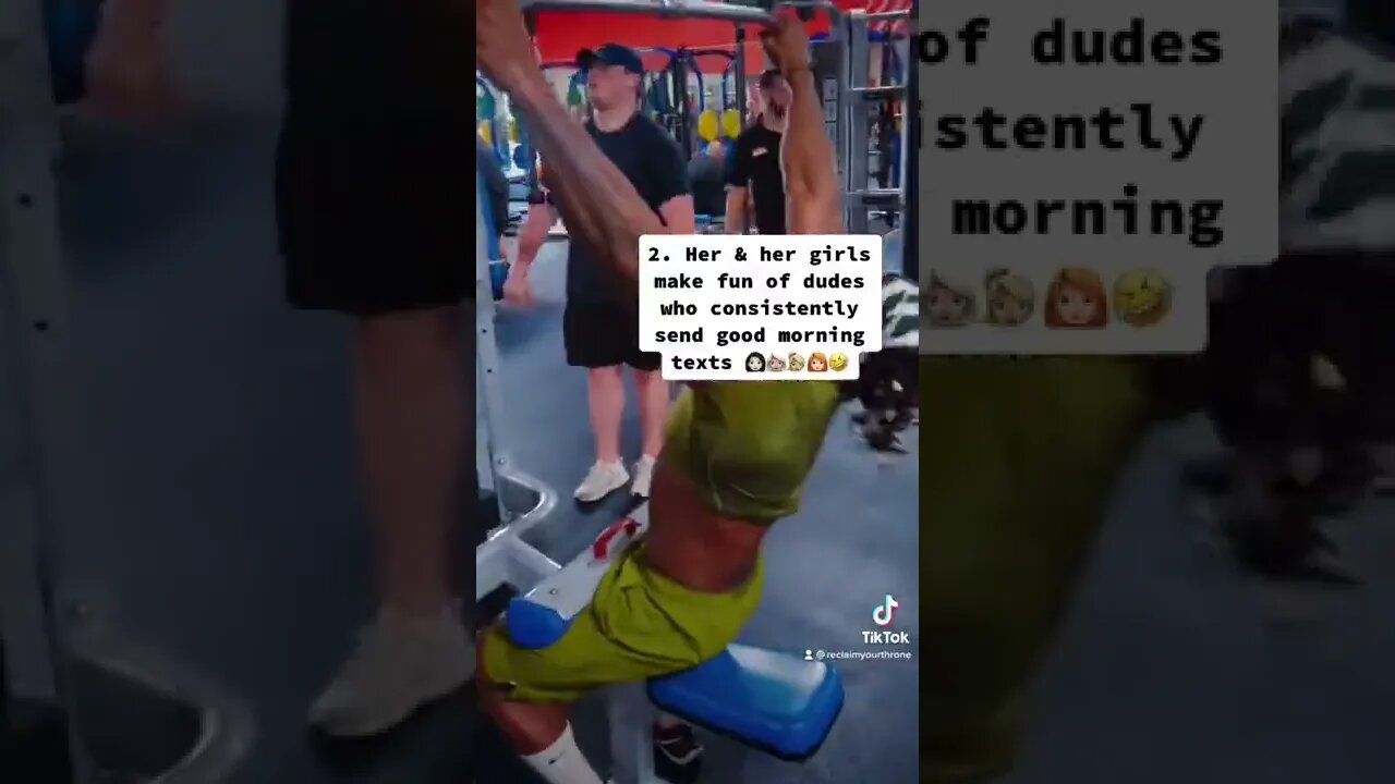 3 reasons why you shouldn’t send her that good morning text 👑 ￼