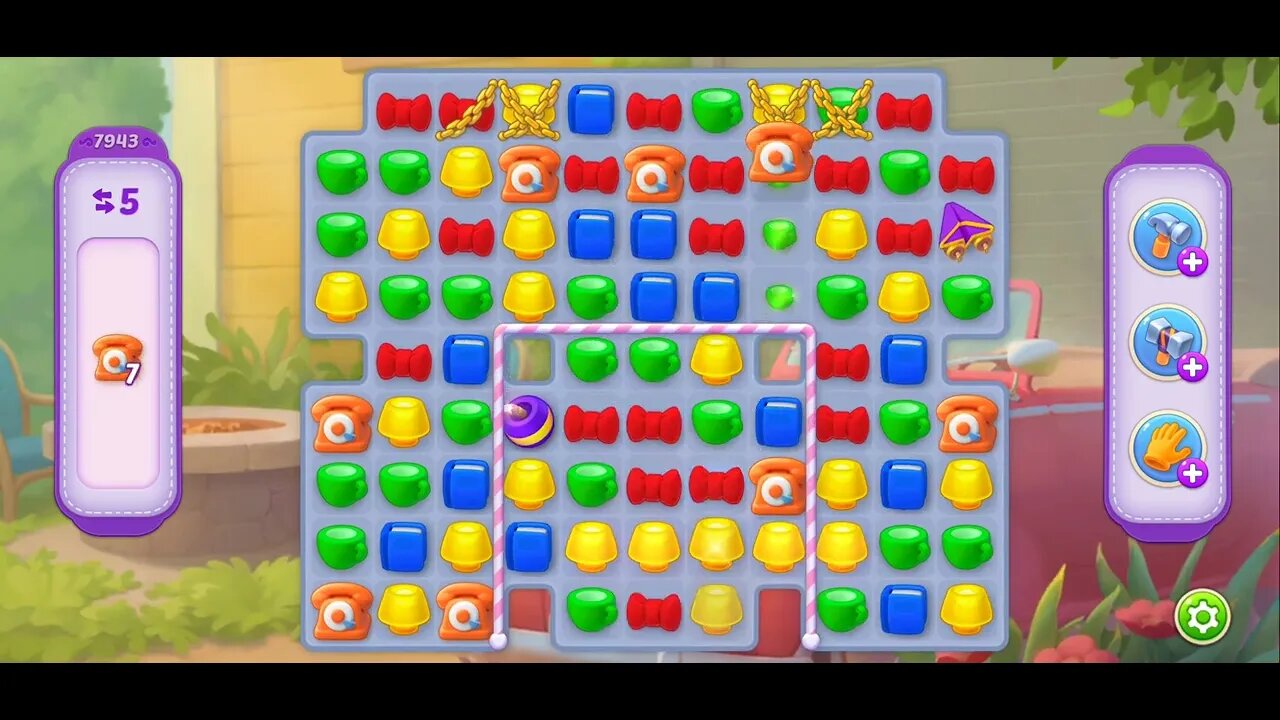 Playrix Homescapes Gameplay Walkthrough Level 7943