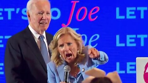 Jill Biden says "Joe you did such a great job" and shouts about Donald Trump "lying" in debate