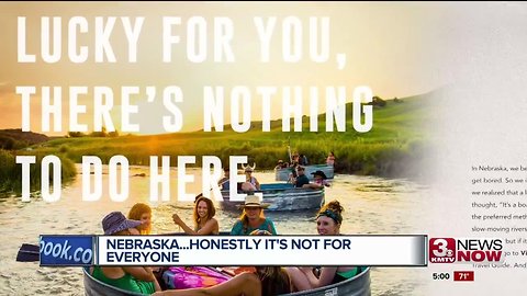 Nebraska has a new tourism slogan