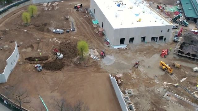 Construction is underway at Milwaukee County Zoo