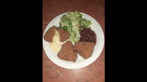 Breaded cheese starter